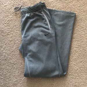 Nike open bottom sweatpants